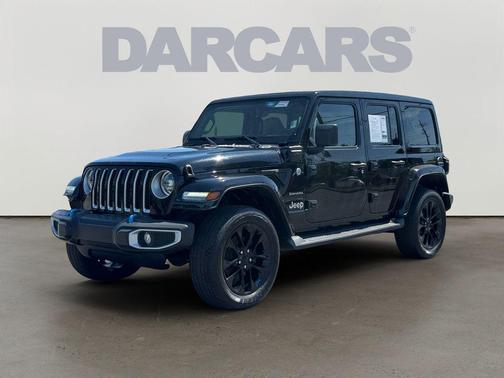 Black Clearcoat 2023 Jeep Wrangler 4xe Sahara