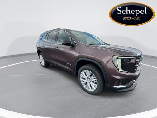 Crystal Metallic 2026 GMC Acadia Elevation