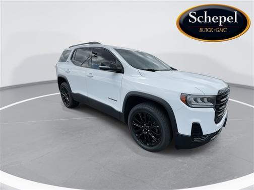 Summit White 2023 GMC Acadia SLE