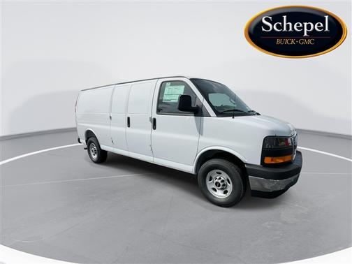 Summit White 2026 GMC Savana 2500 Work Van