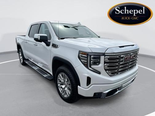 White Frost Tri-Coat 2023 GMC Sierra 1500 Denali