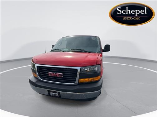 Cardinal Red 2026 GMC Savana 2500 Work Van
