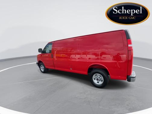 Cardinal Red 2026 GMC Savana 2500 Work Van