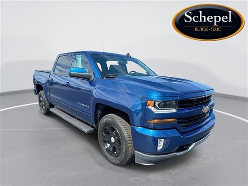Deep Ocean Blue Metallic 2018 Chevrolet Silverado 1500 LT