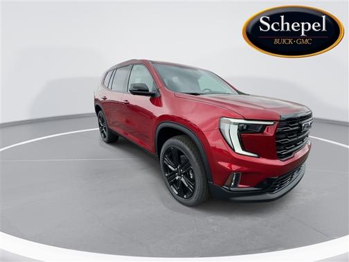 Volcanic Red 2026 GMC Acadia Elevation