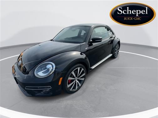 Black 2013 Volkswagen Beetle 2.0T Turbo