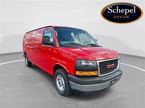 Cardinal Red 2026 GMC Savana 2500 Work Van