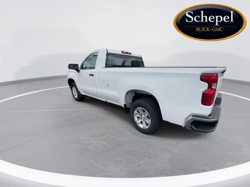 Summit White 2025 Chevrolet Silverado 1500 WT
