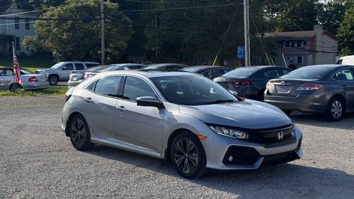 Lunar Silver Metallic 2017 Honda Civic EX