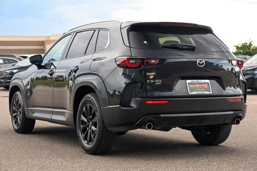 Jet Black Mica 2025 Mazda CX-50 2.5 S Preferred Package