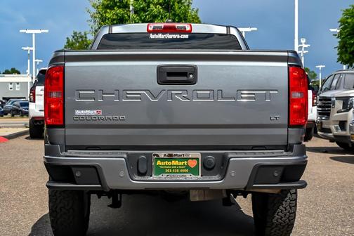 Satin Steel Metallic 2021 Chevrolet Colorado LT