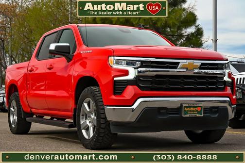 Red 2025 Chevrolet Silverado 1500 LT