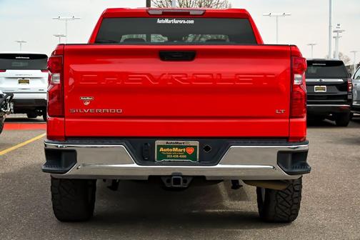 Red 2025 Chevrolet Silverado 1500 LT