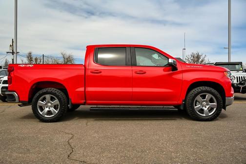 Red 2025 Chevrolet Silverado 1500 LT