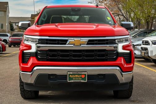 Red 2025 Chevrolet Silverado 1500 LT