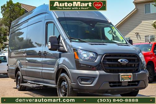 Blue 2020 Ford Transit-250 Base