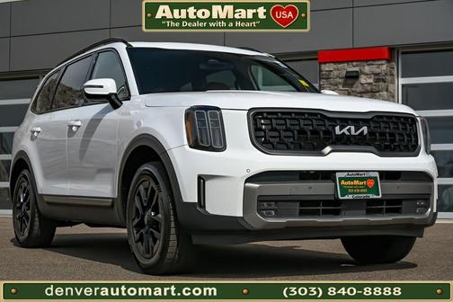 Glacial White Pearl 2023 Kia Telluride SX X-Pro
