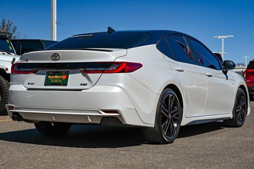 Midnight Black Metallic 2025 Toyota Camry XSE