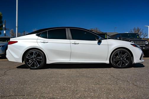 Midnight Black Metallic 2025 Toyota Camry XSE