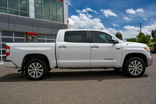 Super White 2017 Toyota Tundra Limited