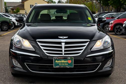 Black Noir Pearl 2013 Hyundai Genesis 3.8