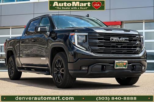 Onyx Black 2023 GMC Sierra 1500 Elevation