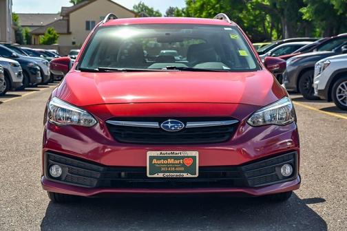 Crimson Red Pearl 2023 Subaru Impreza Premium
