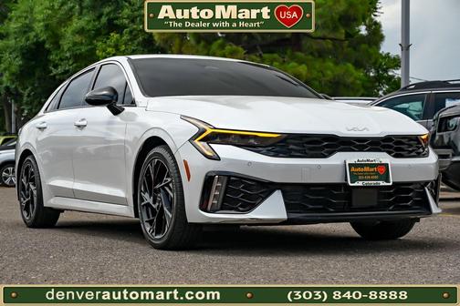 Snow White Pearl 2025 Kia K5 GT-Line