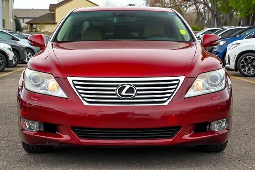 Red 2011 Lexus LS 460 Base