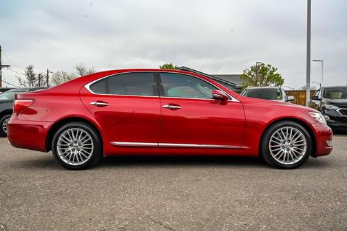 Red 2011 Lexus LS 460 Base
