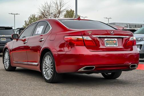 Red 2011 Lexus LS 460 Base