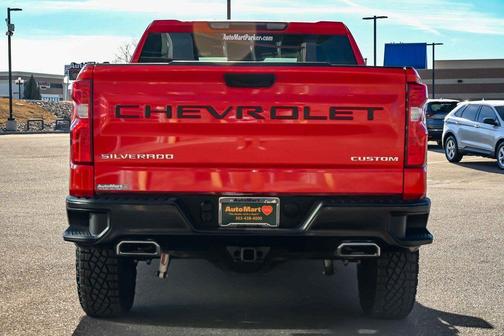 Red 2024 Chevrolet Silverado 1500 Custom Trail Boss