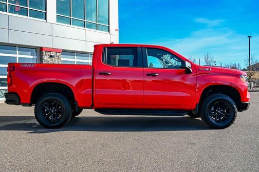 Red 2024 Chevrolet Silverado 1500 Custom Trail Boss