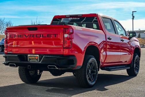 Red 2024 Chevrolet Silverado 1500 Custom Trail Boss