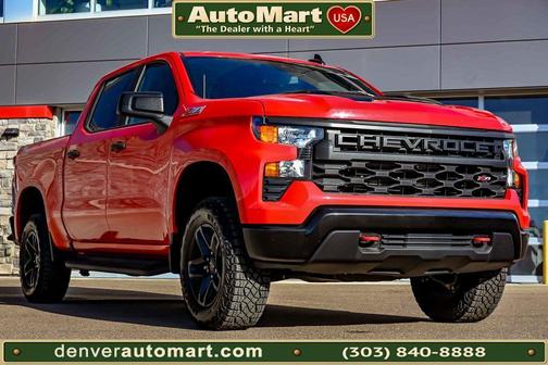 Red 2024 Chevrolet Silverado 1500 Custom Trail Boss