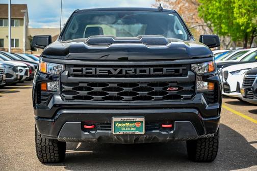 Black 2023 Chevrolet Silverado 1500 Custom Trail Boss