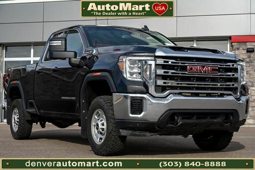 Black 2021 GMC Sierra 2500 SLE
