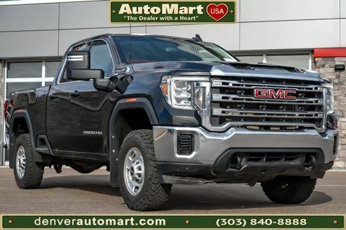 Black 2021 GMC Sierra 2500 SLE
