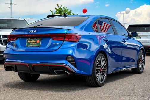 Blue 2024 Kia Forte GT