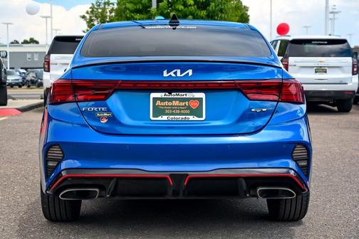 Blue 2024 Kia Forte GT