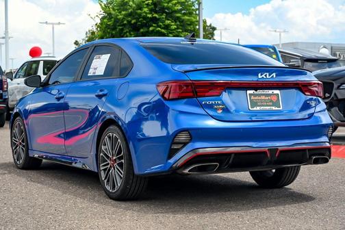 Blue 2024 Kia Forte GT