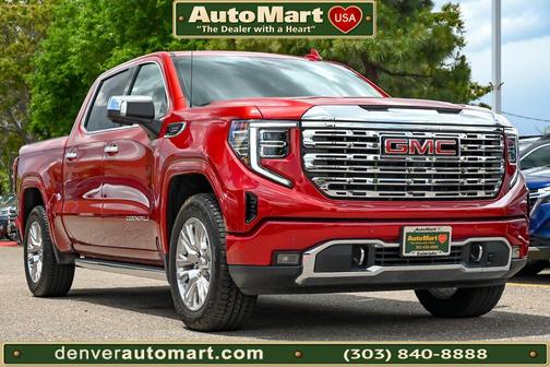 Volcanic Red 2024 GMC Sierra 1500 Denali