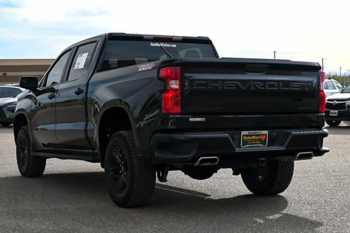 Black 2024 Chevrolet Silverado 1500 Custom Trail Boss