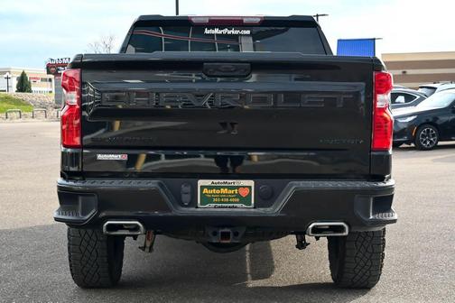 Black 2024 Chevrolet Silverado 1500 Custom Trail Boss
