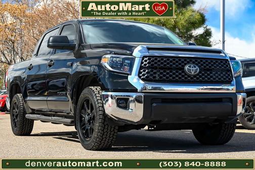 Midnight Black Metallic 2021 Toyota Tundra SR5