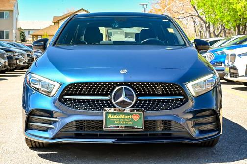 Blue 2022 Mercedes-Benz A-Class A 220 4MATIC
