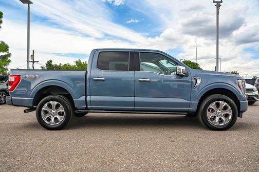 Azure Gray Metallic 2023 Ford F-150 Platinum