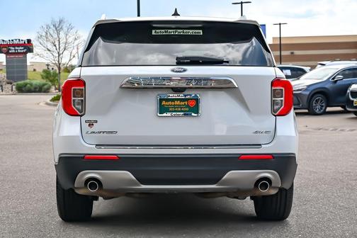 Oxford White 2023 Ford Explorer Limited