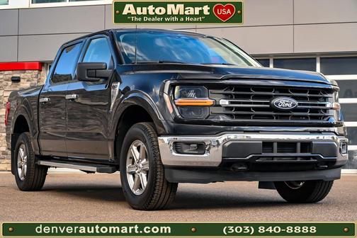 Black 2025 Ford F-150 XLT