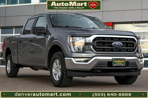 Gray 2023 Ford F-150 XLT